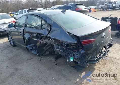 2020 Hyundai Elantra Sel z USA, uszkodzony, nr VIN 5NPD84LF6LH627701